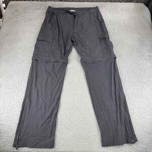 Rugged Exposure Convertible Nylon Hiking Pants with Belt Men's‎ Size 35 Waist